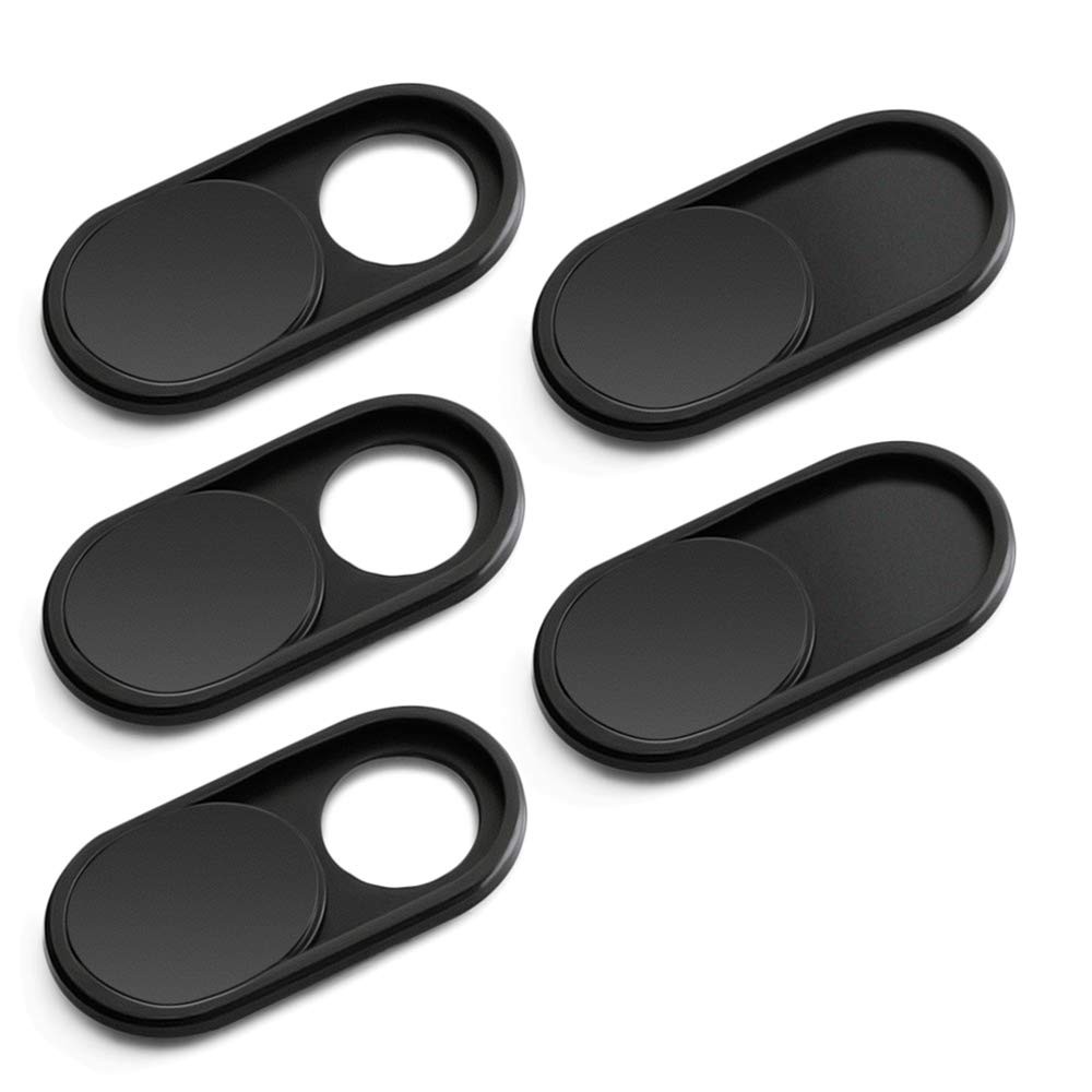 Webcam Cover Slide, [5 Pack] 0.6mm-Thin Metal Cover Sticker for MacBook , Mac...