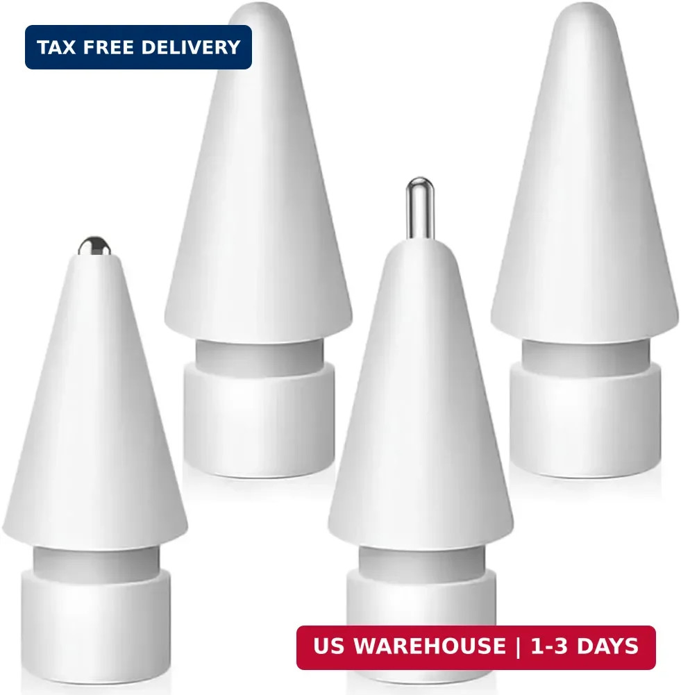 Upgraded Replacement Tips for Apple Pencil, Mix Metal Tips for Apple Pencil 2nd