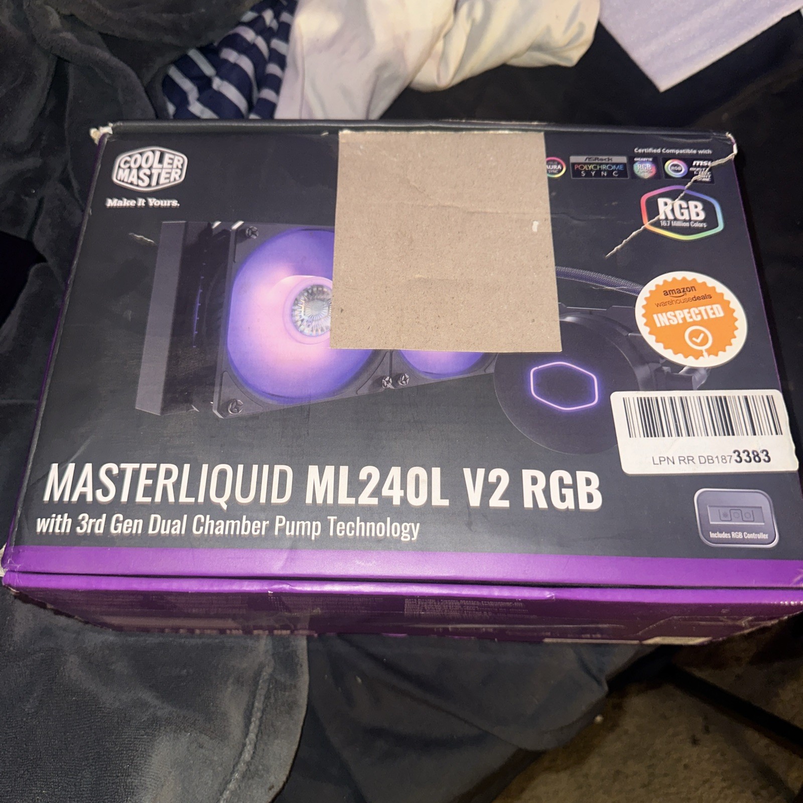 As-is Cooler Master MasterLiquid ML240L v2 RGB - A1