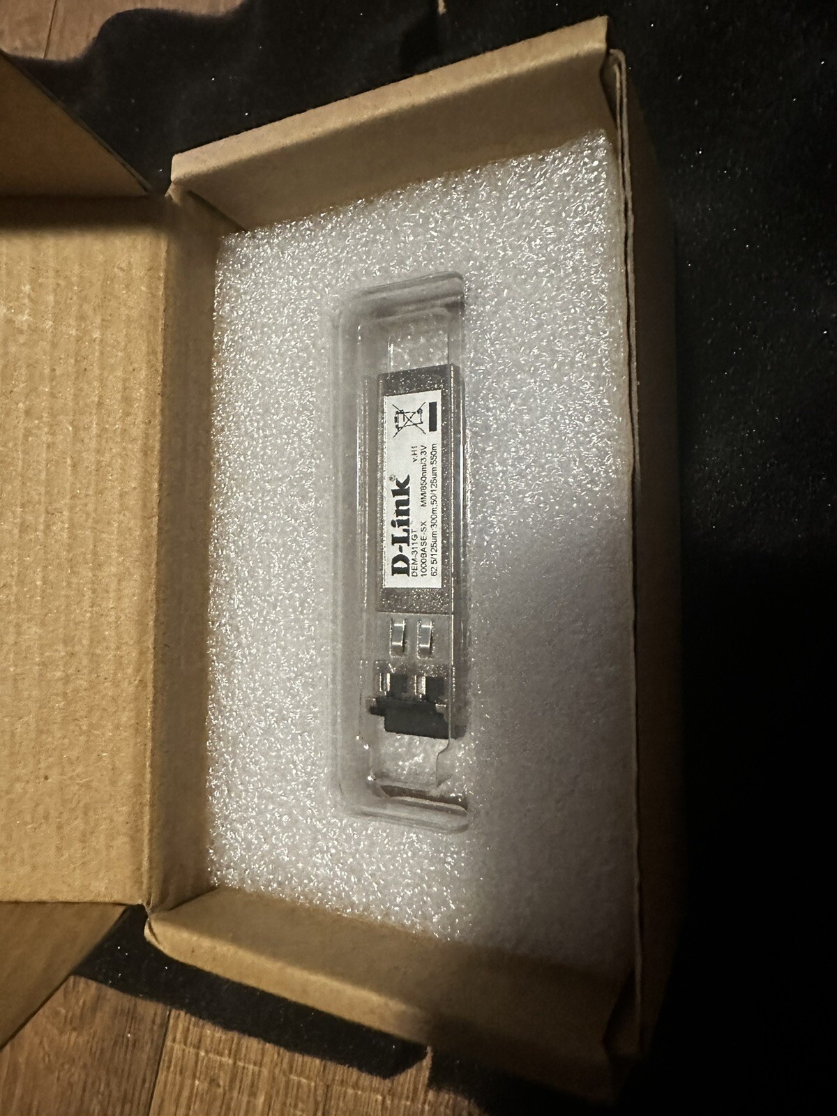 D-LINK DEM-311GT 1000BASE-SX MULTI-MODE 550M GIGABIT LC SFP TRANSCEIVER