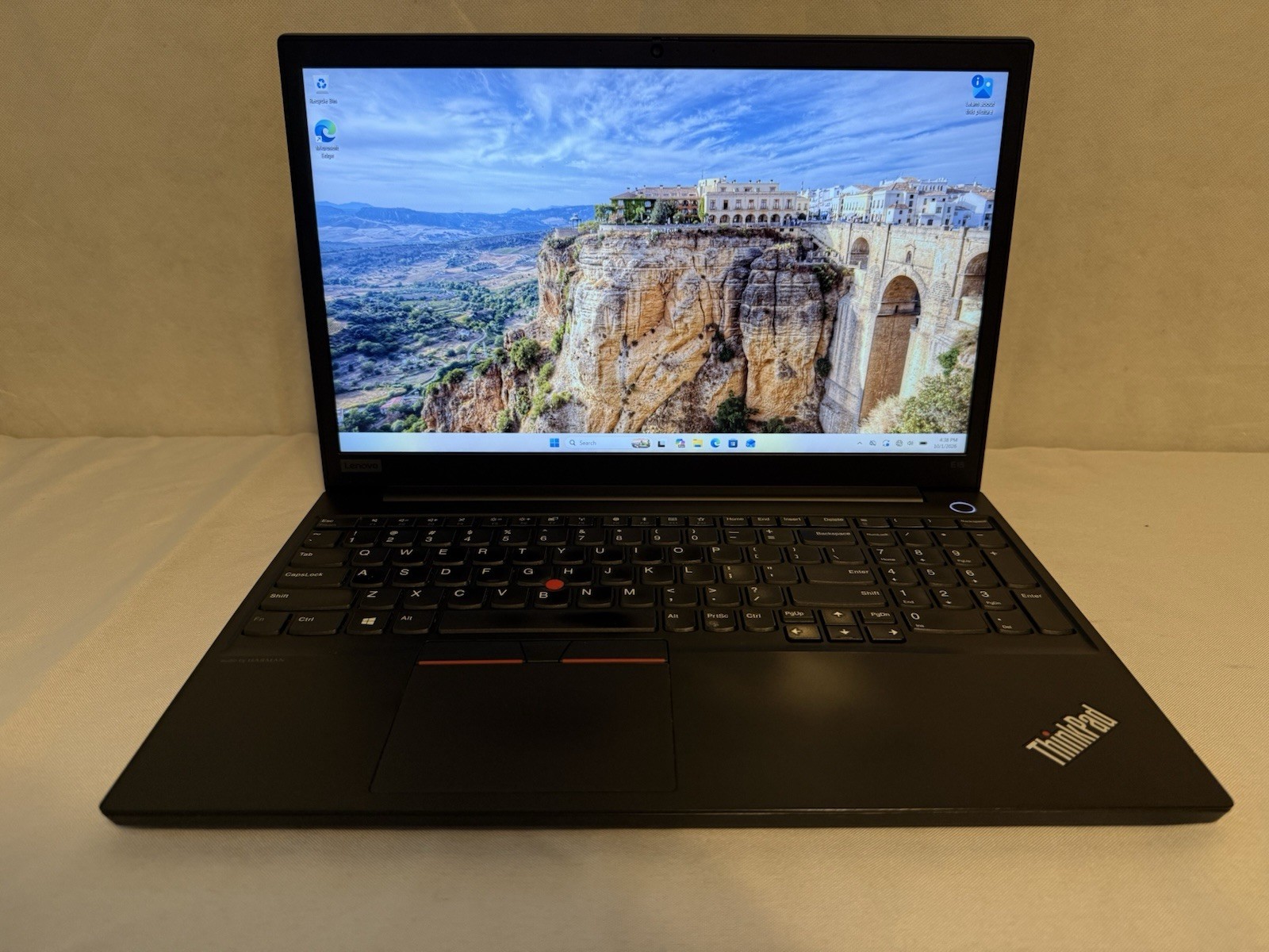 Lenovo ThinkPad E15 15.6" Intel i7-10510U 1.80GHz 8GB RAM 512GB SSD Win11Pro