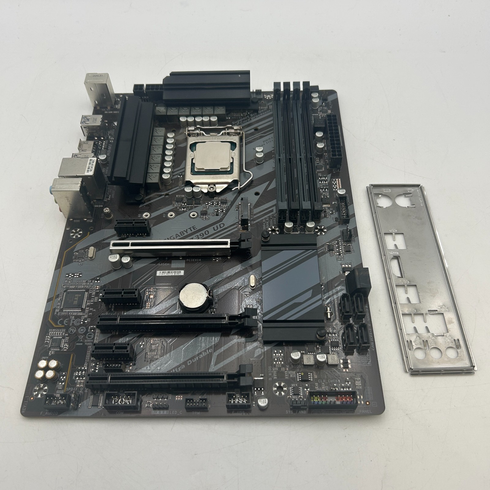Intel Core i3-9100f 3.60 & Gigabyte Z390 UD Motherboard & CPU Processor Combo