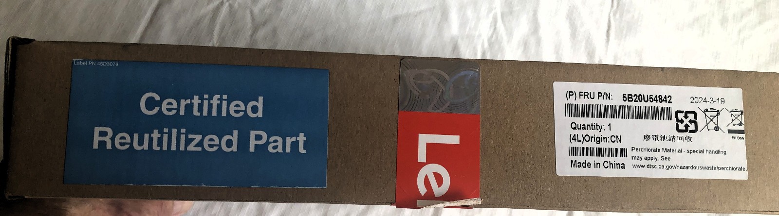Lenovo M75Q Gen 2 Certified Reutilized Part motherboard, New, Sealed, Parts only