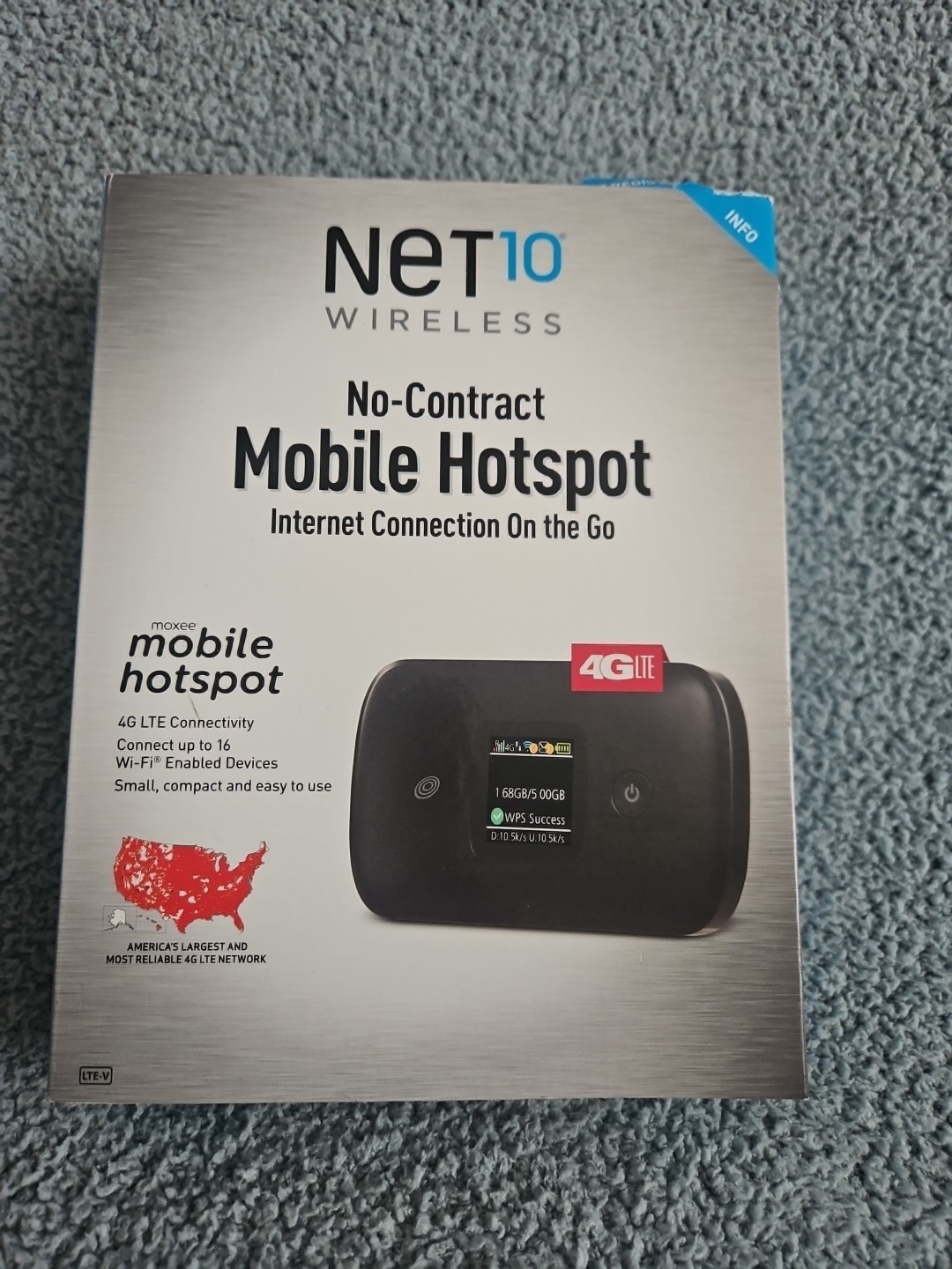 Net 10 Wireless No-Contract Mobile Hotspot. NOB