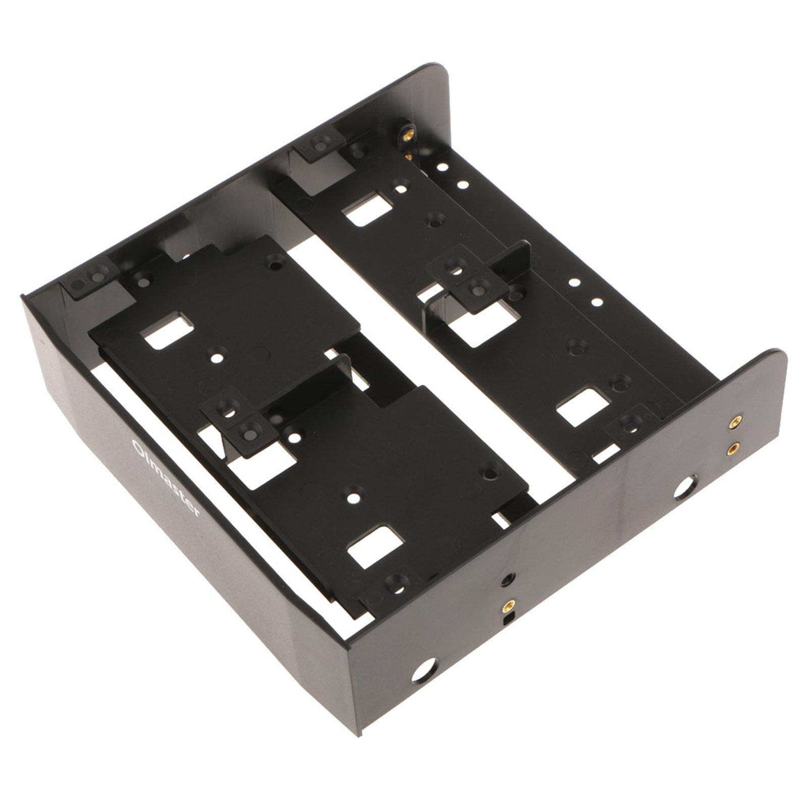 5.25 inch to 2.5 or 3.5" Internal Hard Disk Drive Mounting Kit with Screws
