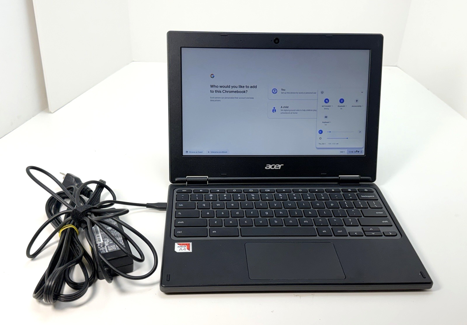 Acer Chromebook 311 CB311-10H-42LY 11.6" AMD A4 4GB 64GB ChromeOS LOT:311C