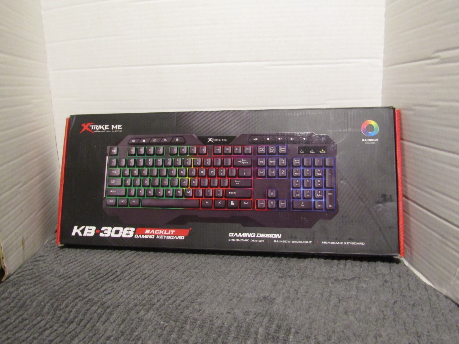 Xtrike Me 87-Key  Gaming Keyboard GK-306