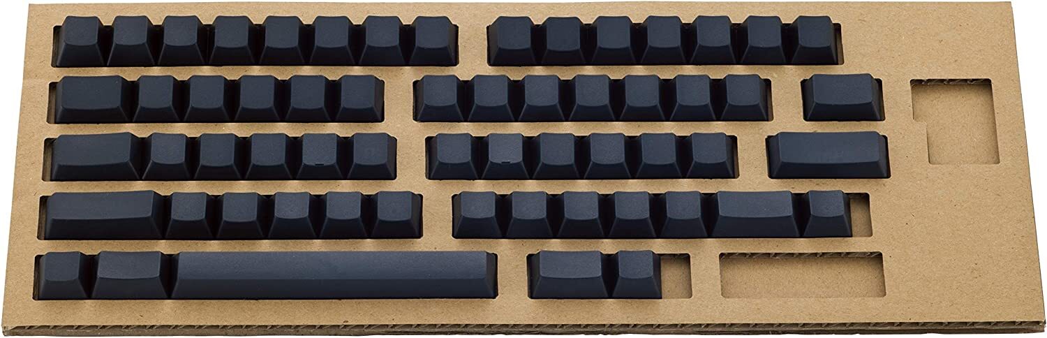 PFU PD-KB400KTBN HHKB black Ink Keycap Unmarked 60 Key Top English Array new F/S