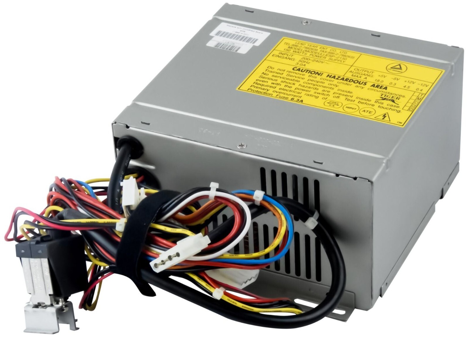 POWER SUPPLIES COMPAQ 188814-001 ESP-2150 150WATT AT PSU 2xAUX 6-PIN 3xMOLEX 2xFDD