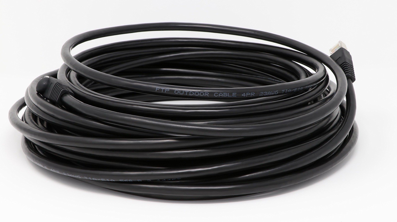 300ft Cat6 Outdoor Waterproof Ethernet Cable Direct Burial (600MHz) Shielded
