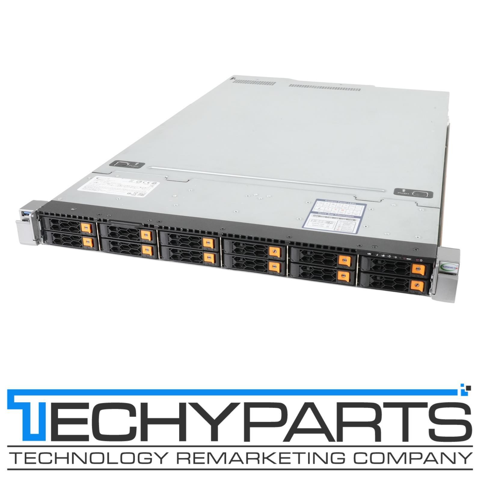 Supermicro SYS-1029U-TN12RV X11DPU-V w/ 12x 2.5" NVMe/SATA3 Drive Bays Barebones