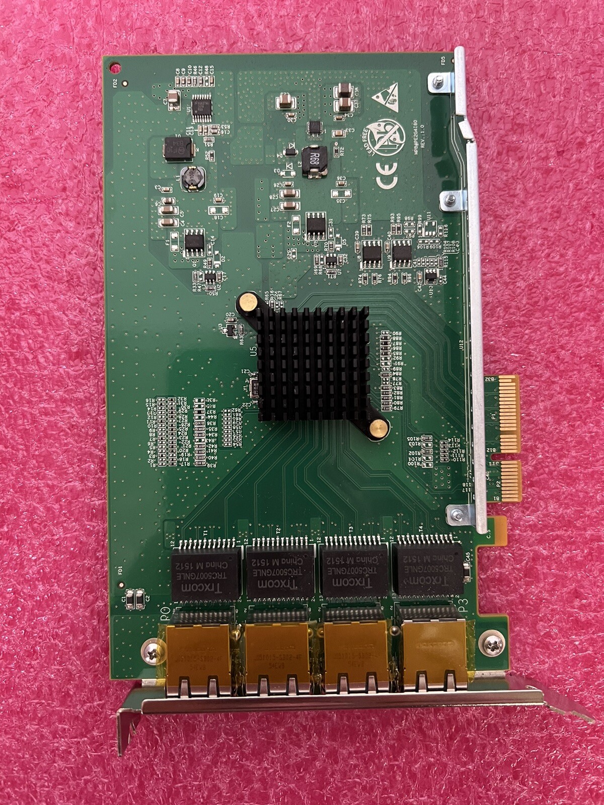Dell Silicom PE2G4I35 Quad Port Gigabit Ethernet Adapter 0T0YYG