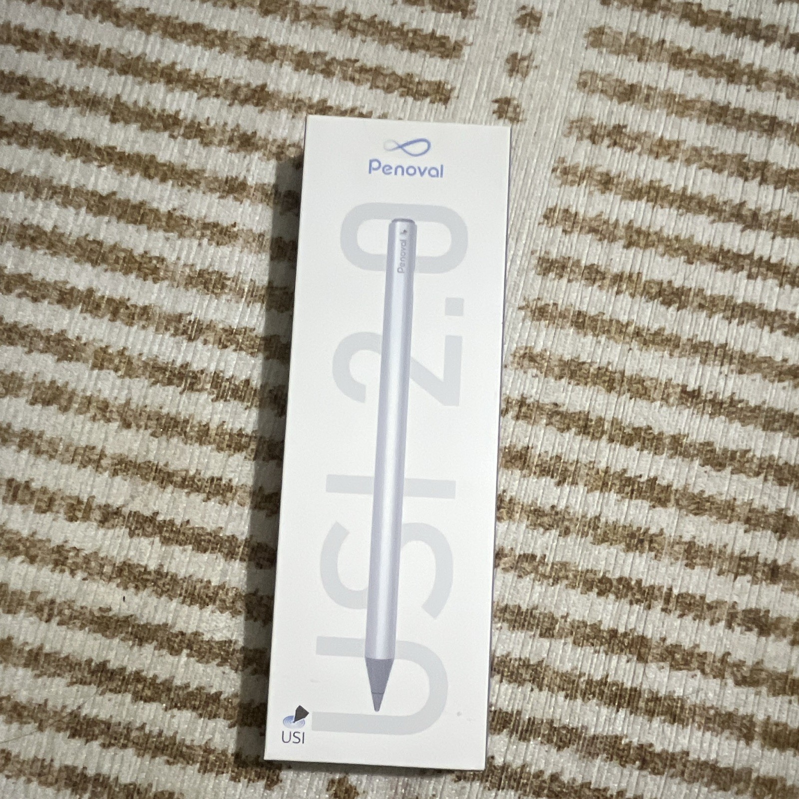 Penoval USI 2.0 Stylus, White, Palm Rejection, Fast Charging (USI732)