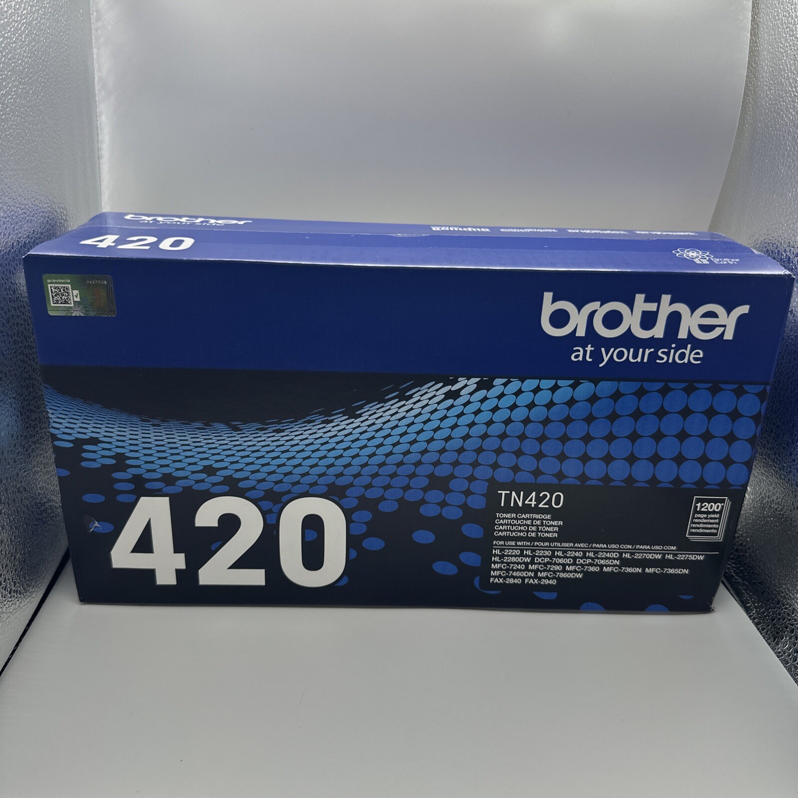 GENUINE BROTHER TN-420 TONER CARTRIDGE (FACTORY SEALED)