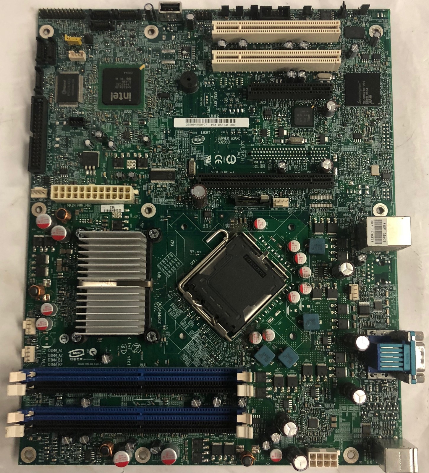 Intel S3200SH Server ATX Motherboard- D86141-302