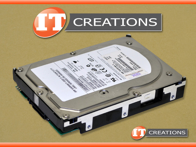 LOT OF 3 IBM 300GB 10K RPM 3.5 INCH FIBER CHANNEL HARD DRIVE 71P7555