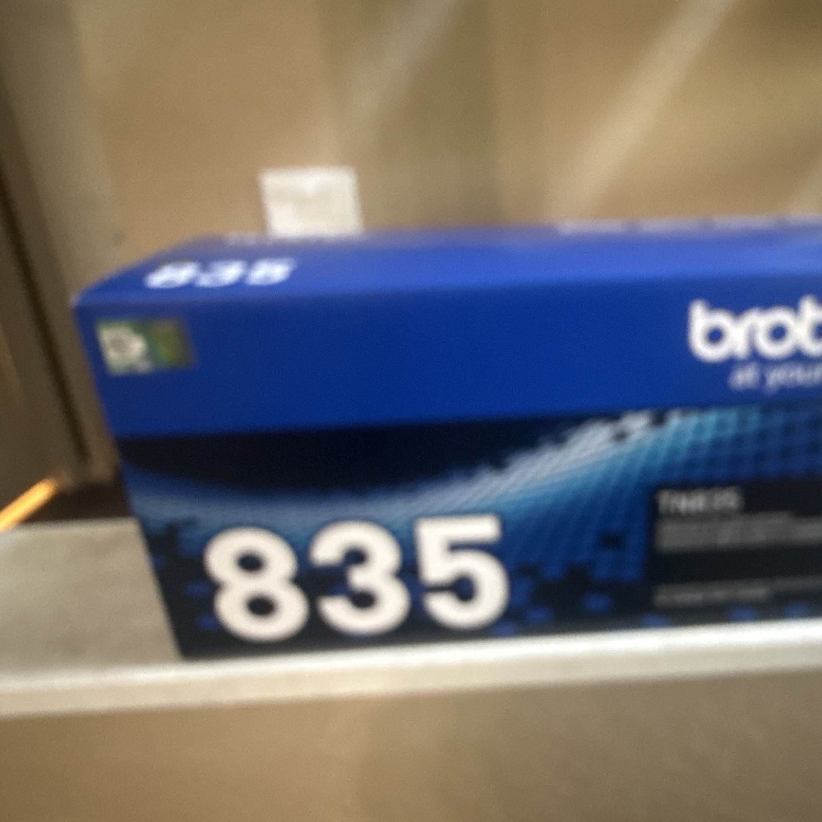 Brother TN835 Black Genuine Super High Yield Laser Toner HL-L2350DW L2390DW