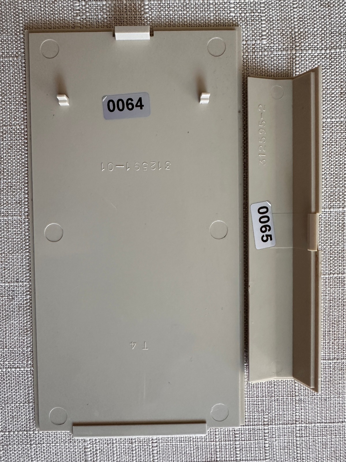 Commodore AMIGA Trapdoor Cover & Expansion Port Cover for A500/A500+ #06 26