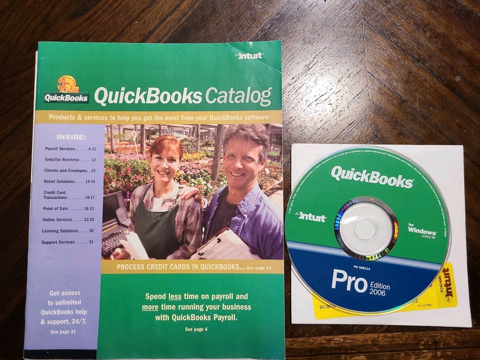 Intuit QuickBooks Pro Edition 2006 for Windows w/ Product Key Original Box 
