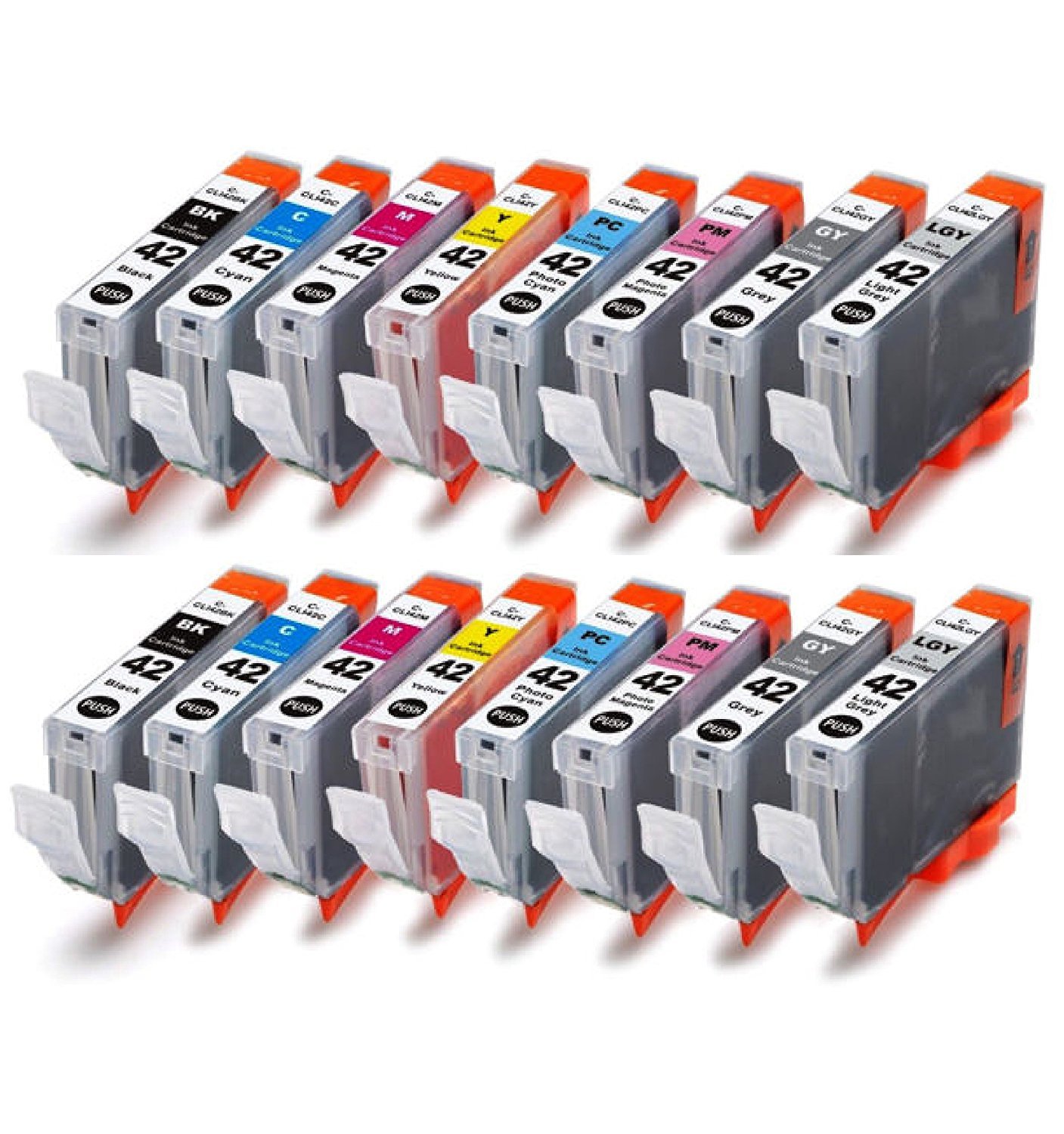 16-Pack/Pk Compatible CLI-42 CLI42 Ink Cartridge for Canon PIXMA PRO-100 100S 