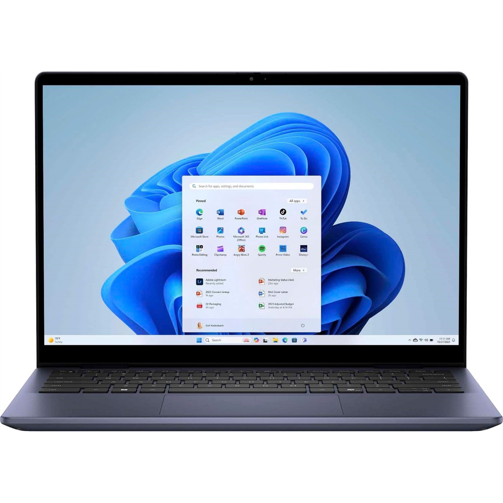 Dell Inspiron 14 7445 2-in-1 14" 8GB 256GB, Ice Blue