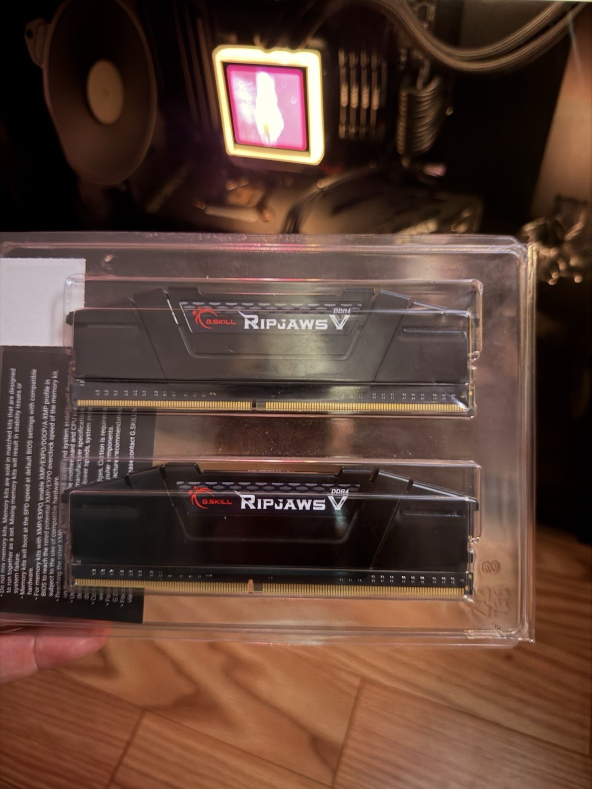 G. Skill Ripjaws v 2x16GB 4400MHz DDR4 SDRAM F4-4400C19D-32GVK SUPER FAST NEW