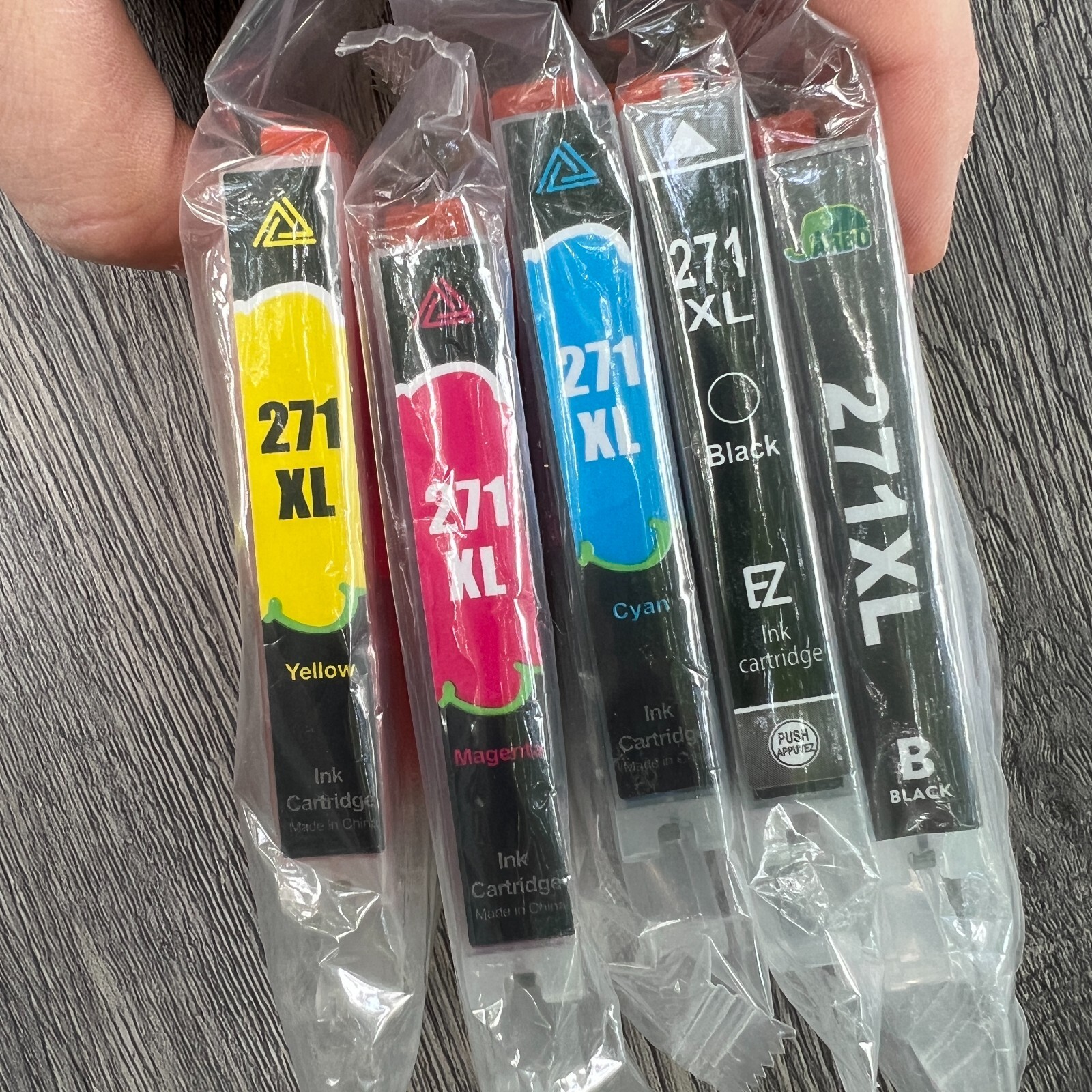 Lot of 15 - EZInk & Jarbo Ink Cartridges Canon 271XL Ink Open Box