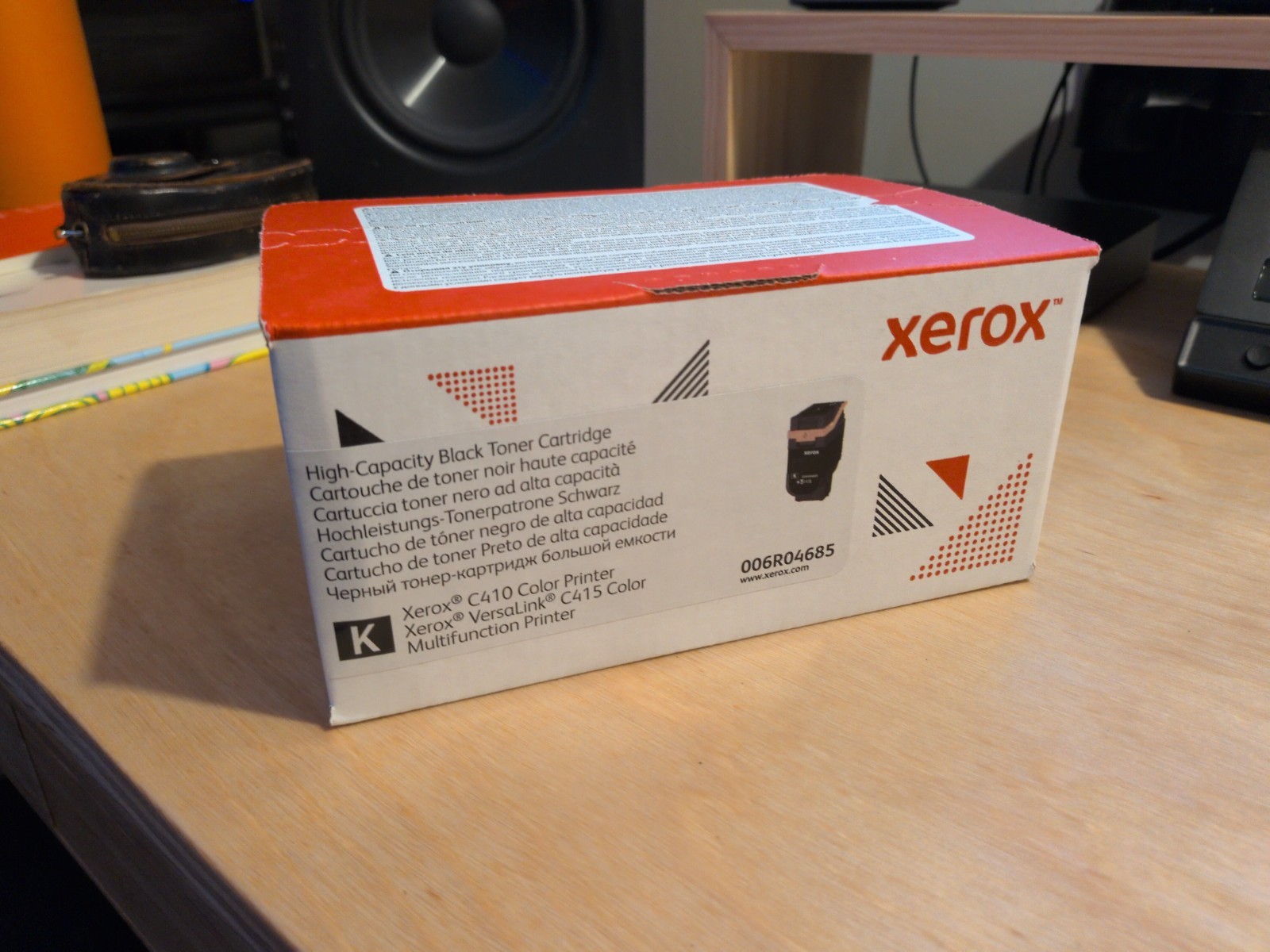 UNOPENED NEW Xerox C410/C415 Black High Yield Toner Black High Capacity
