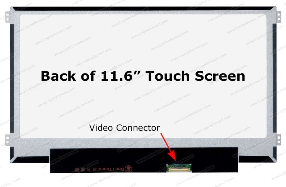 Acer 11 C731T Chromebook Lcd Touch Screen 11.6" KL.11605.039 B116XAK01.0 40 PIN