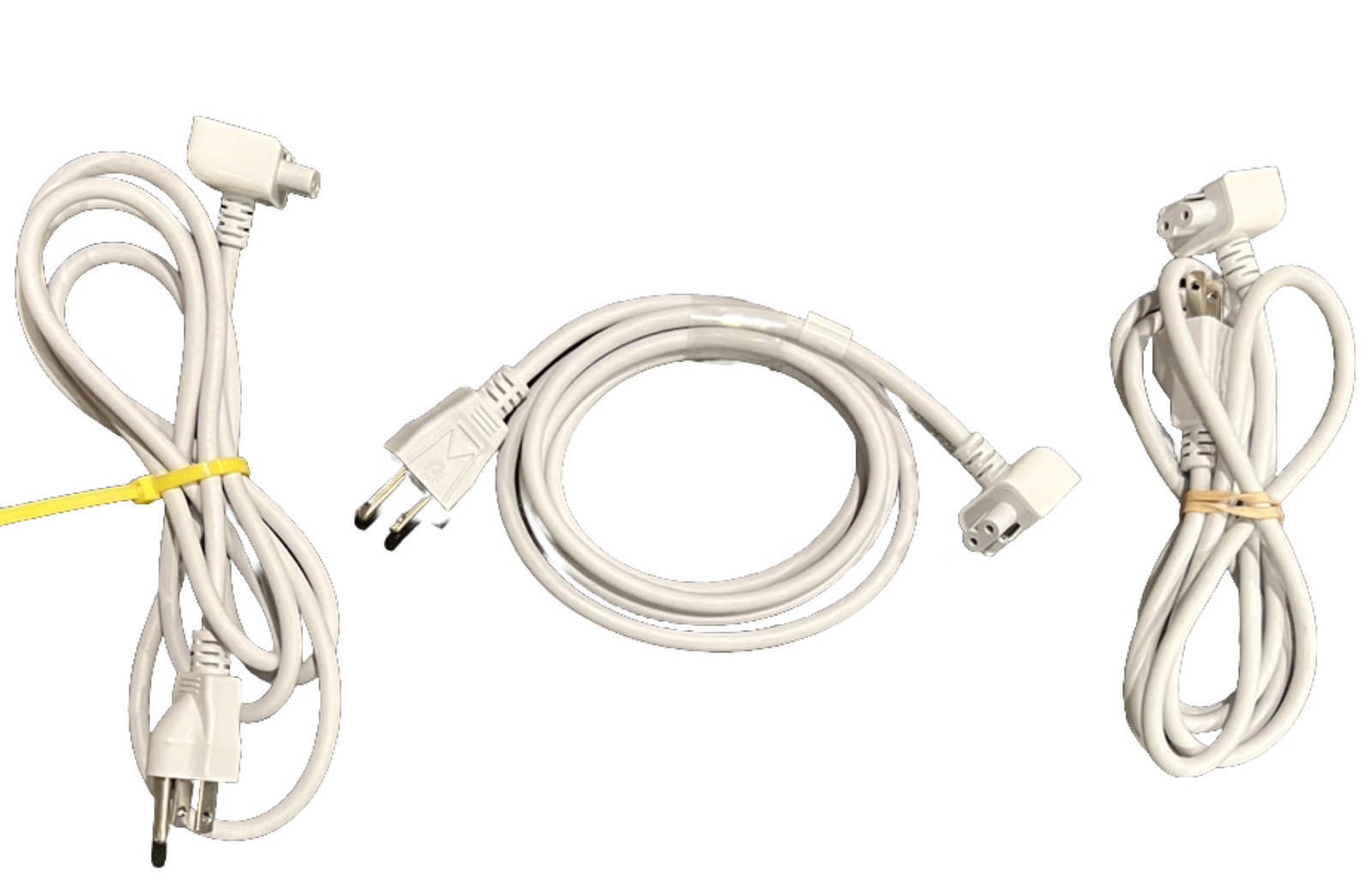 Lot of 3 Volex/Apple APC7Q AC Power Cord 2.5A 125V E62405SP for Apple Macbook