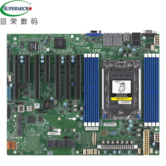 Supermicro H12SSL-I ATX SP3 For AMD EPYC 7002/7703 Rome Milan CPU Motherboard