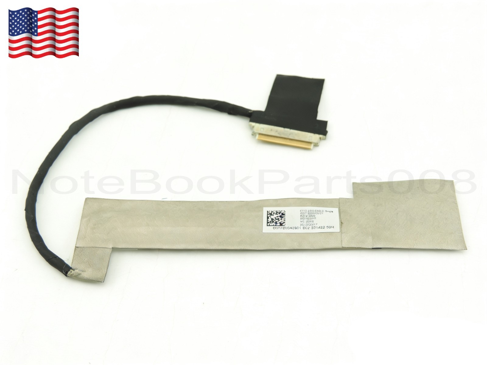 6017B0343901 LCD LVDS Video Screen Cable For HP EliteBook 8470W 1600 x 900 HD+