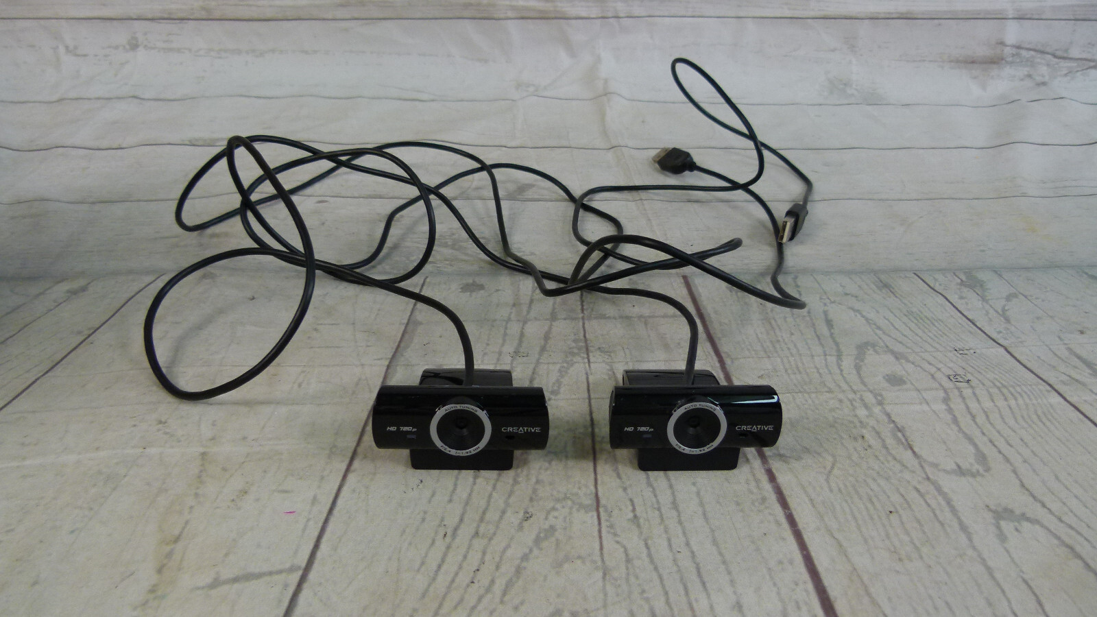 Lot of 2 - Creative Live Cam Chat HD Video Calls Webcam HD 720p