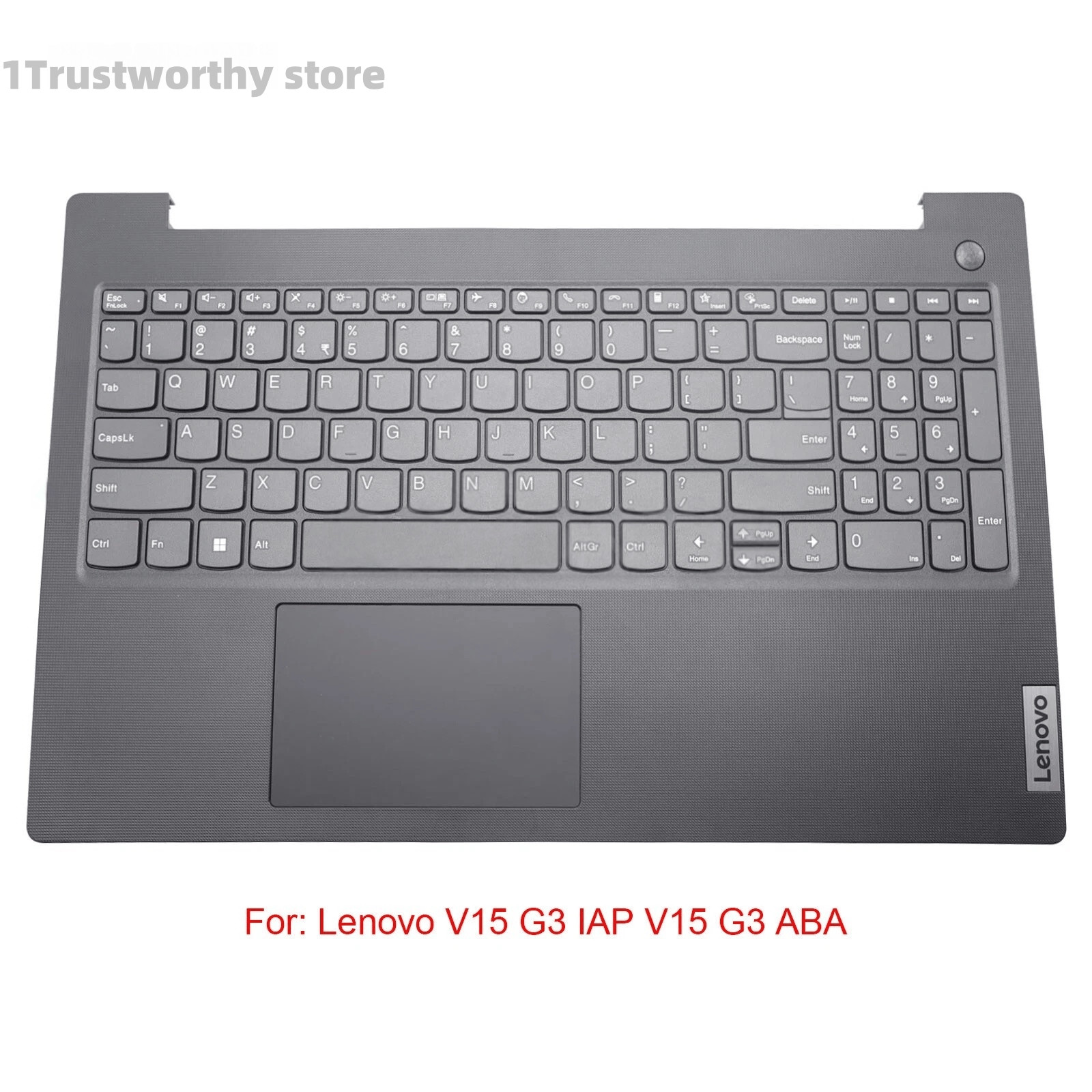 New For Lenovo V15 G3 IAP V15 G3 ABA Palmrest with US Keyboard TEX 5CB1H80220