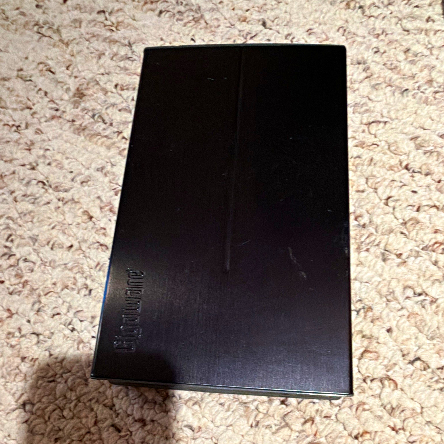 Gigaware 3.5in USB External Hard Drive Enclosure w/ On/Off Switch Aluminum