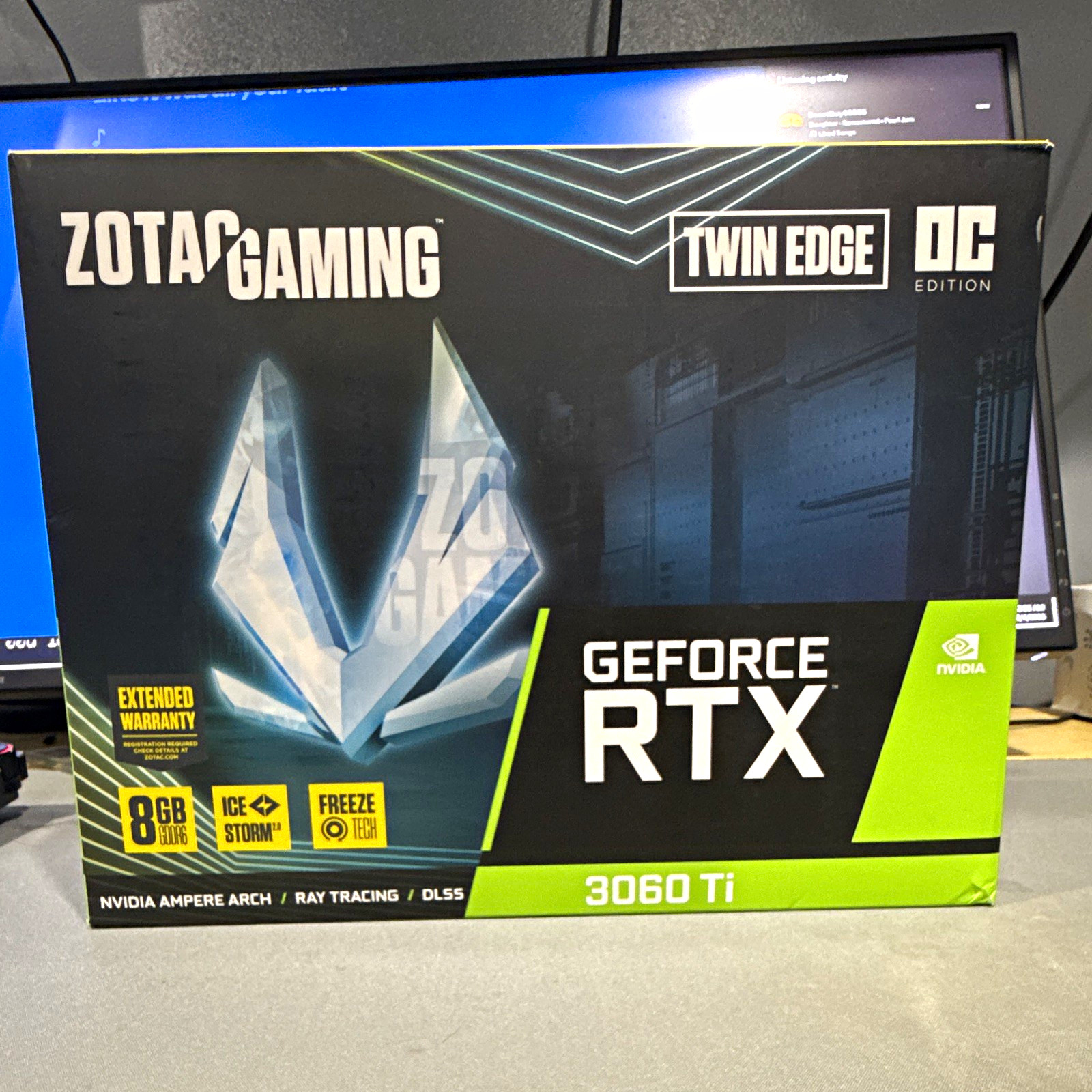 ZOTAC GeForce RTX 3060 Ti Twin Edge OC 8GB GDDR6 Ray Tracing DLSS