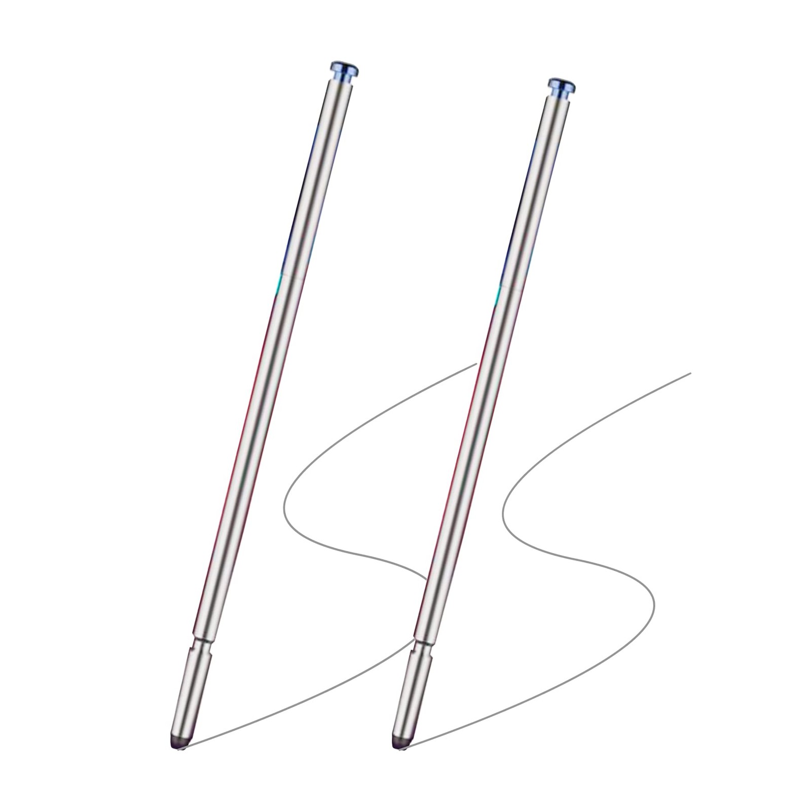 2 Pack for Moto G Stylus 2022 Pen Replacement Twilight Blue 