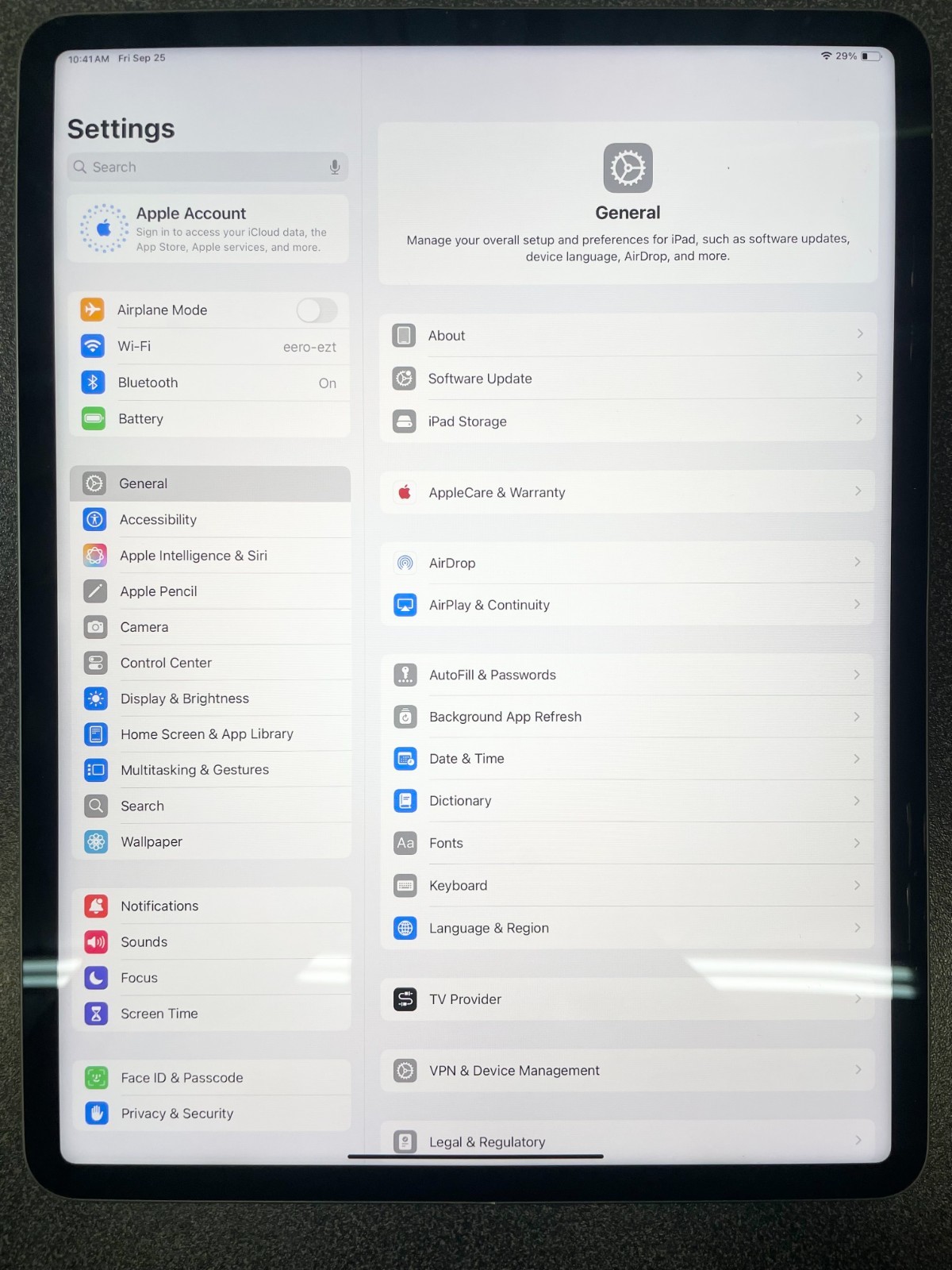 Apple iPad Pro 5th Gen 2 TB, 12.9 in Wi-Fi-Space Gray -USED