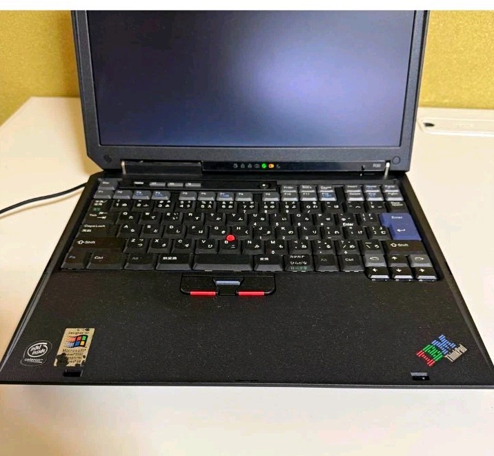 Windows 98 SE Japanese Layout IBM ThinkPad R30 2656 Boots Celeron Retro Laptop
