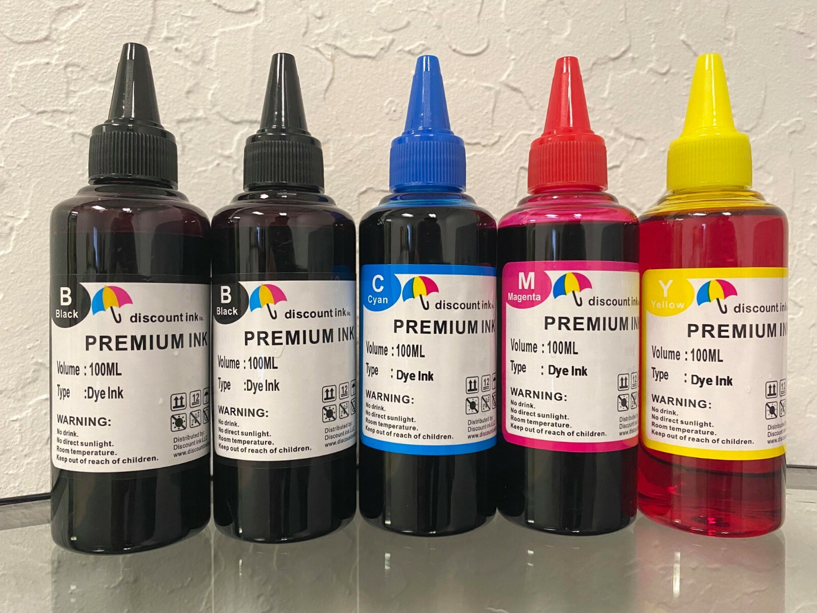 500ml bulk ink refill kit for HP Epson Brother Lexmark Dell Canon Printers