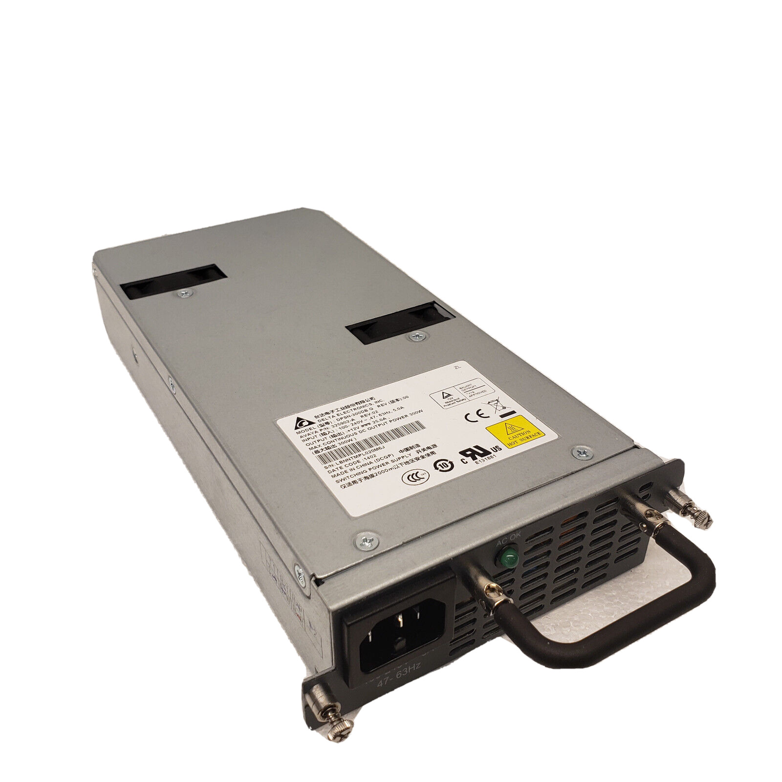 Avaya 325902-A Delta DPSN-300DB Dell PowerConnect 8024F C220M 300W Power Supply