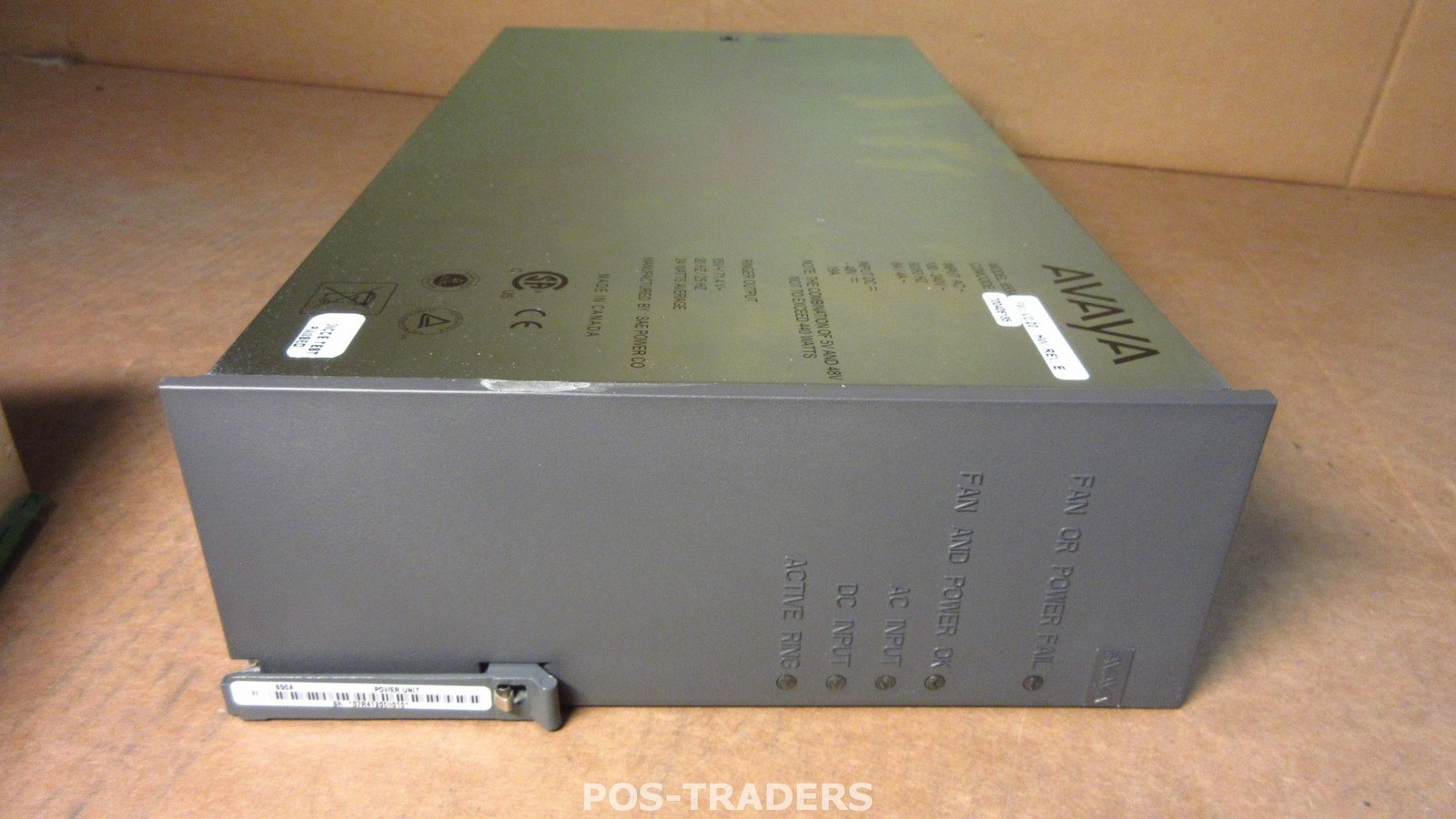 Avaya - 700406135 - 655A AC/DC Power Supply - Internal PULLED FROM AVAYA G650