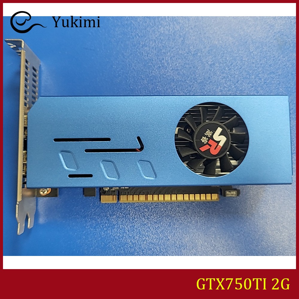 FOR GIGABYTE GTX750TI 4G GDDR5 HDMI Video Graphics Card Test OK