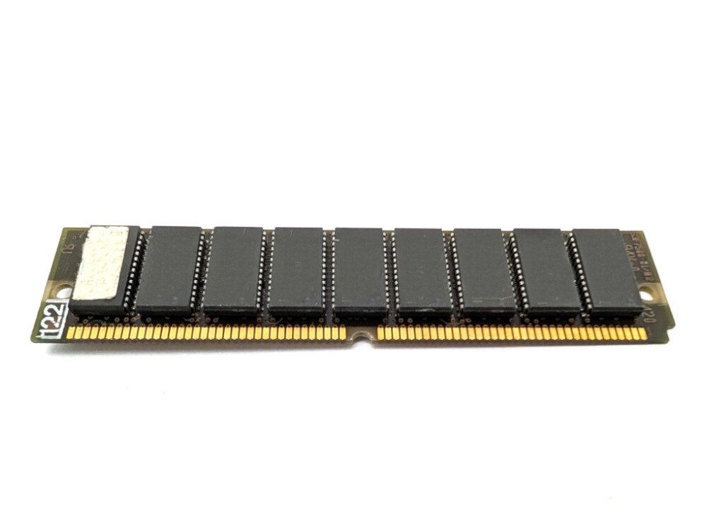 IBM FRU: 70F9976 8MB PS/2 FPM RAM SIMM 2Mx40 72-Pin P/N: 68X6357 Memory 80NS