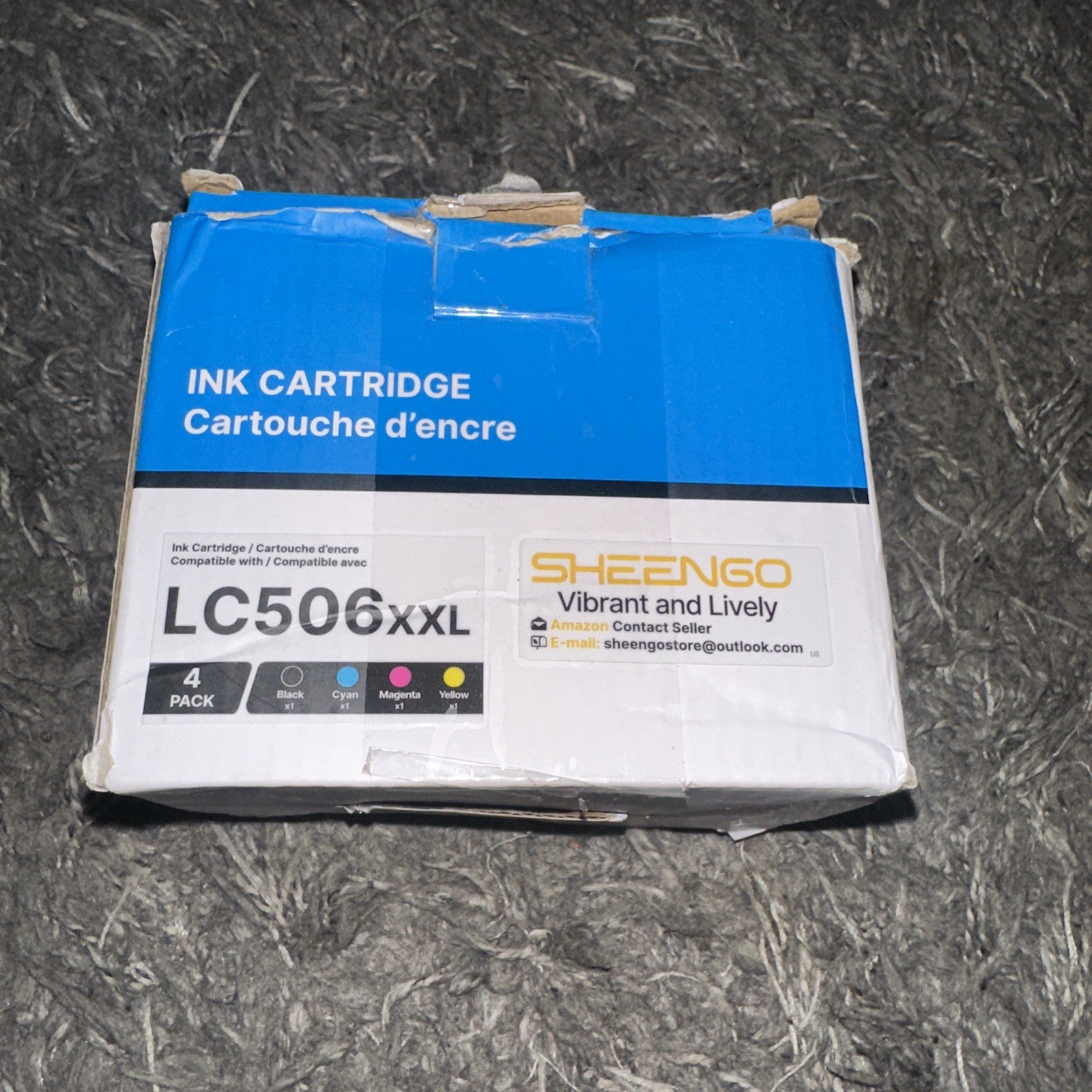 4PK Compatible LC506XXL LC506 Ink Cartridges for Brother MFC-J4557DW MFC-J4555DW
