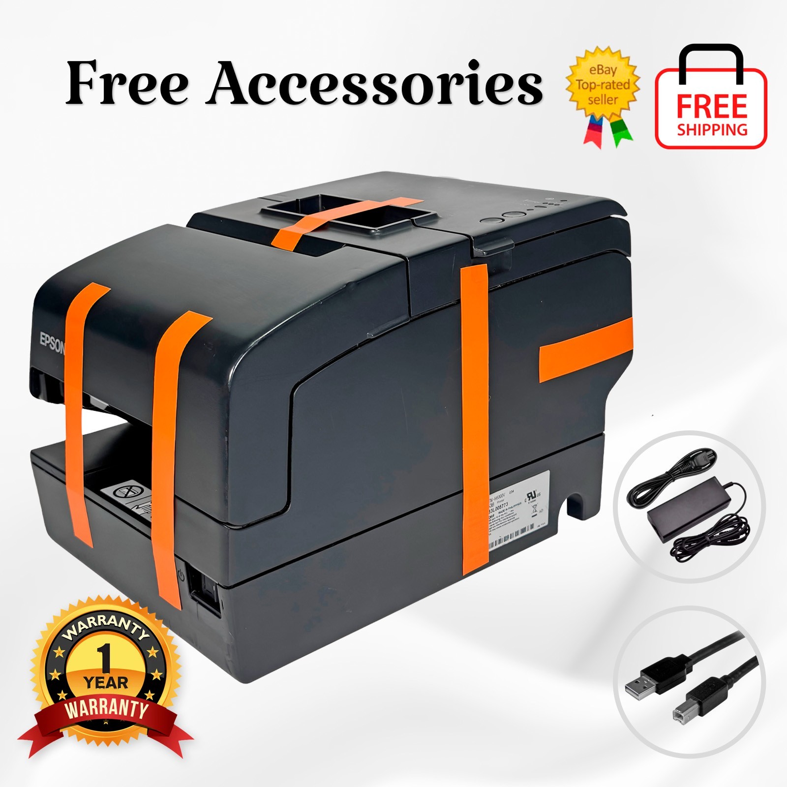 Epson TM-H6000IV Multifunction POS Receipt Slip Printer USB Serial 1 YR WARRANTY