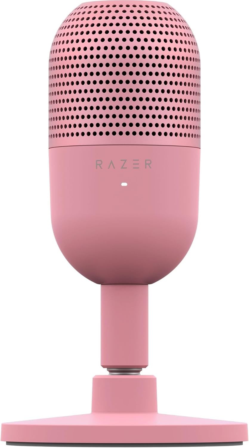Razer Seiren V3 Mini USB Mic - Quartz, Tap-to-Mute, PC