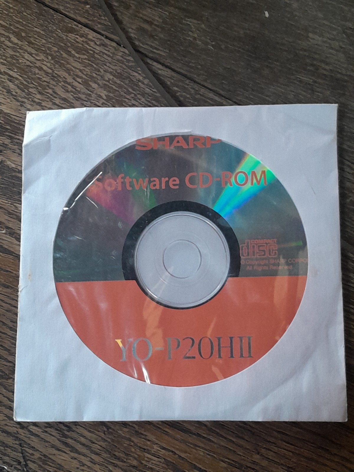OEM Software CD-ROM Only FOR Sharp YO-P20HII, YO520P PDA Electronic Organizer 