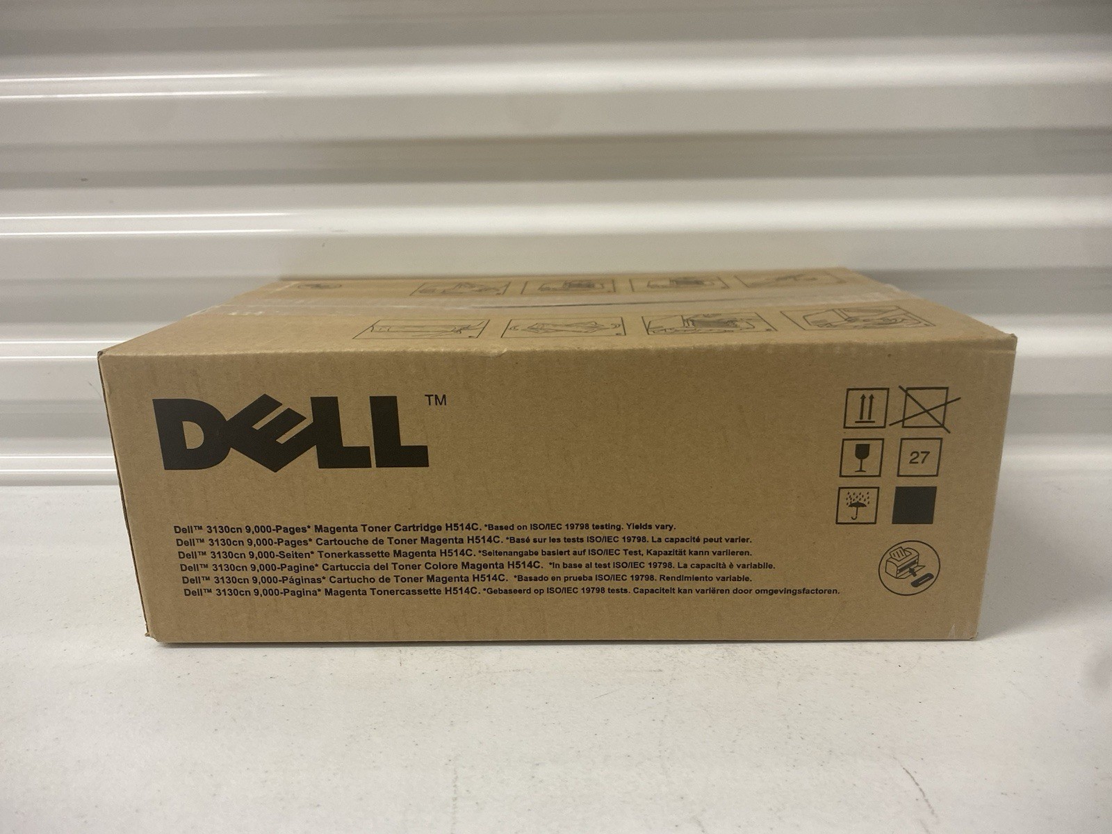 Genuine Dell H514C CT350668 Magenta Toner Cartridge 3130CN New Sealed