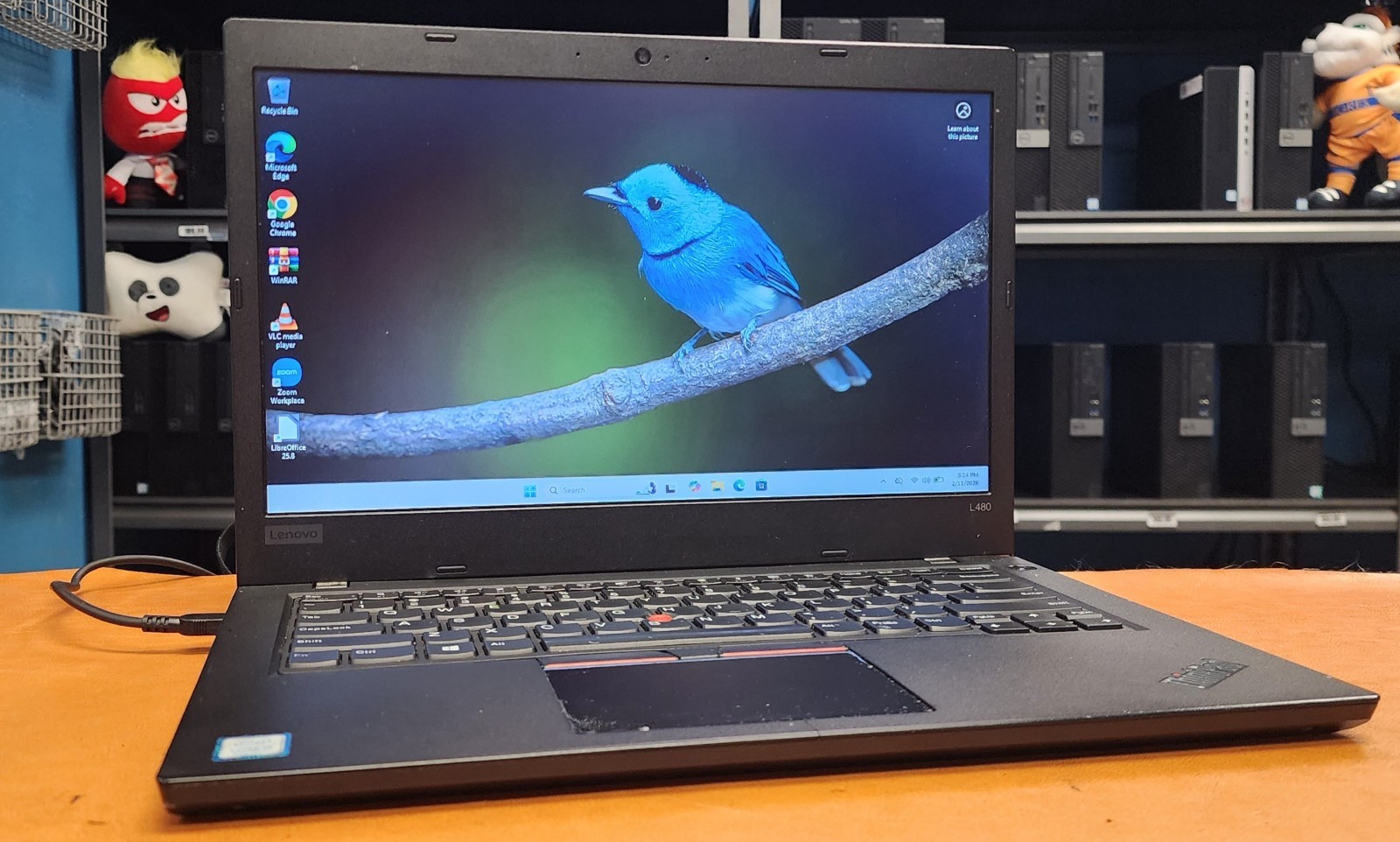 Lenovo ThinkPad L480 - Intel i5-8th Gen, 256GB SSD, 12GB PC4 RAM, Windows 11